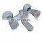 High quality of abs material plastic bathroom shower faucet with quick or slow open valve