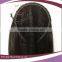 sleek natural black synthetic hair extensions with headband for black hair