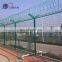 Anti Climb and Anti Cut Fence Security Airport Prison Barbed Wire 358 Fence
