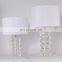 Modern Home Hotel Bedroom Living Room Office Side Table Light K9 Clear Crystal Lamps Alien Prism Crystal Table Lamp