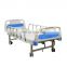 ABS Head Folding 2 Cranks Multi-function manual Hospital Bed with mattress