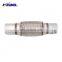 Internal Aluminized Spiral Muffler Corrugated Stainless Steel Exhaust Pipe 50*250*140