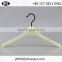 best selling white plastic clothes hanger and pants hanger for lady