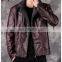 Autumn and Winter New Men's Plus Velvet Bomber Jacket Lapel Locomotive Plus Size Men's Jacket
