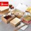 Custom made takeout food packing paper lunch box