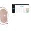 2022 newest digital skin scanner 3d Magic Mirror camera Skin Analyzer machine analysis with best price