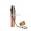 Whiskey Wine Custom Logo Alcohol Sublimation Key Chain Round Mini Stainless Steel Luxury Shaped 1oz Hip Flask