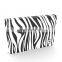 Custom Shape Zebra Grain Eyeshadow Palette 6 Hole Makeup Palette Cardboard Cosmetic Package Oem