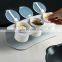 Plastic Spice Organizer Seasoning Box Set Kitchen Spices Organizer Jars Storage Container