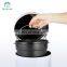 Amazon indoor bathroom household garbage trash bin  tin plate 5L 7L bath pedal waste can