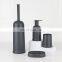 New Fashion Modern Household 6 Piece Plastic Bathroom Sets Luxury Bathroom Accessories for Hotels