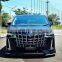 Runde New Arrival Resin Material For Toyota Alphard Upgrade Rowen Style Body Kit Front Lip Rear Lip Rear Bumper Side Skirt