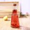350ml cone-shaped glass bottle with cork for ice drink wholesale