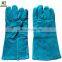 4SAFETY Winter Cow Split Leather Working Safety Gloves Long