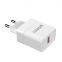 QC3.0 single USB mobile phone fast charger usb plug 5V3.4A European and American standard power adapter