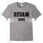 White Plain Black Flag Print 100% Cotton Custom T-Shirt for Men Best Selling T-Shirt