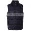 Men's Padded Vest Hot Stylish Blue Custom Puffer Vest for men