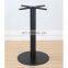 Unique Round Standing Casters Wishbone Center Black Console Cover Table Legs