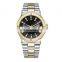 Top Brand Sports Watches Blue Dial Stainless Steel Rose gold Bracelet Stylish Luxury Watches Men wrist