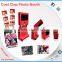 Christmas selfie Photo Booth For Wedding portable cabin