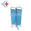 HC-M096 Hospital Bed Ward Folding Curtain Screen stainless steel movable  medical 3 folding screen