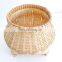 Hot Sale Mini Woven Bamboo Planter Pot Table Best Price Small Flower Plant Holder Wholesale Vietnam Supplier