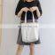 New fashion hot seller cheap 16 oz logo printed Plain organic reusable bulk shopping  handle natural cotton tote canvasbag