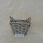 Square Wicker baskets Handmade Woven Storage Wicker Basket with Handle