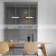 Hot selling metal brass pendant light living room hotel ceiling home decoration lighting clear glass pendant light