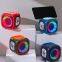 New TG359 mobile phone holder Bluetooth speaker colorful led card audio supports tws couplet speakers
