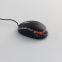 Hot Selling Optical Mini 3D Wired Mouse Black Convenient Noiseless USB Computer Mouse