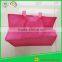 zipper top double sewing all sides of non woven bags square bottom type extra large space