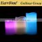 fashional remote control led candle with multi colour changing function for wedding decorative