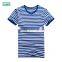 custom wholesale v neck stripe t shirt