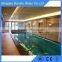 Tempered strength laminated safety glass for swimming pool