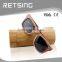 Custom Hard Sunglass Bamboo Sunglasses Case Wood
