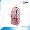 2016 high quality pink color waterproof durable backpack bag