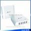 5 Port USB Charging Station /Portable USB Wall Charger / Travel Charger / USB Power Adapter for Smartphone and Tablets