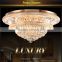 Modern Luxury LED Modern Crystal Ceiling Light Bedroom LED Absorb Dome Light