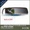 Car rearview mirror LCD car camera dvr