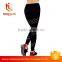 Hongxiang Women sports fitness yoga pants,High Waist yoga Leggings,black side cut hole gym leggings tight pant