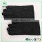 Men's fashion double face leather gloves with slit at side