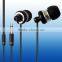Bulk items mobile accessories free sample fashion earplugs metal housing earphones