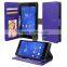 For Sony Xperia Z5 Case,Book PU Folio Wallet Leather Flip Cover Case For Sony Xperia Z5 Case [ Card Slots + Magnetic Clip ] 2015