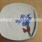 wholesale high grade ceramic dinnerware personalized porcelain flat plate