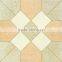 Soluble salt polished porcelain tile