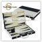 2016 Classical Style Black and White Leather Backgammon Set