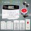 New Arrival Series YL-M2B LCD Display with Time Clock Intelligent GSM Home Burglar Security Alarm System