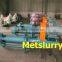 High flow rate verticle sump pump rubber submersible slurry pump