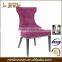 Dining room metal frame modern seat dining table chairs
